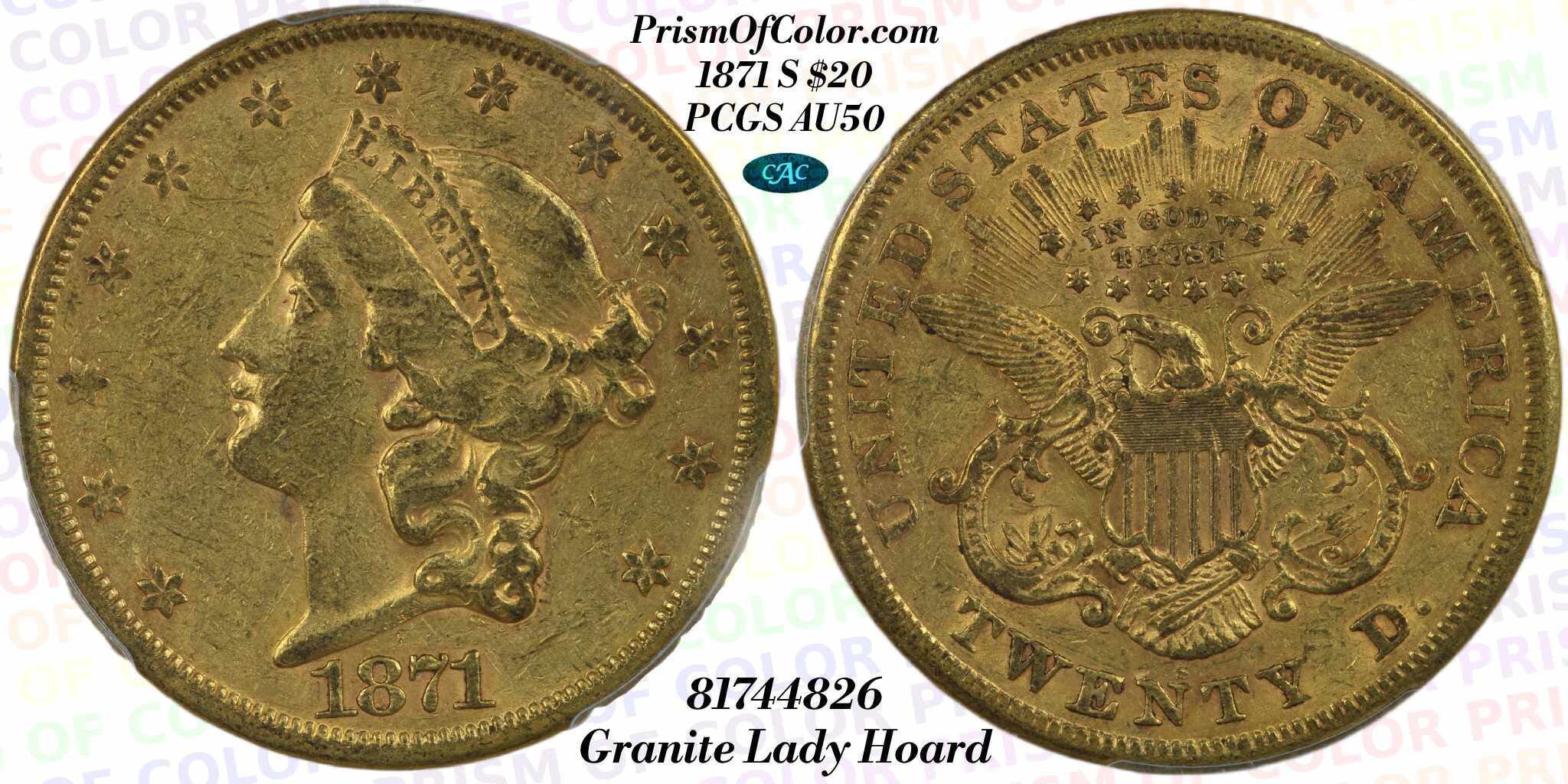 1871 S $20