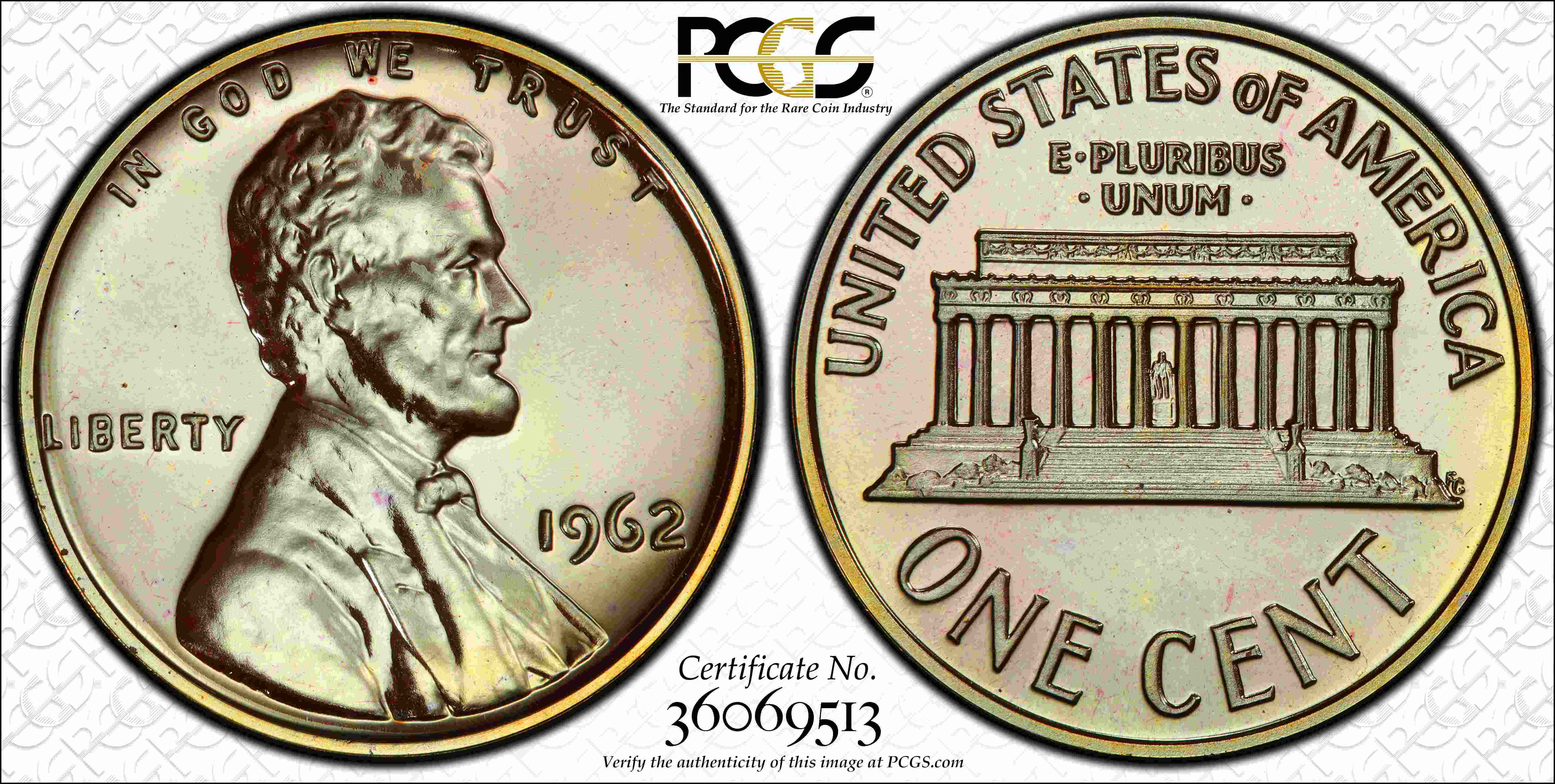 1962 P 1¢