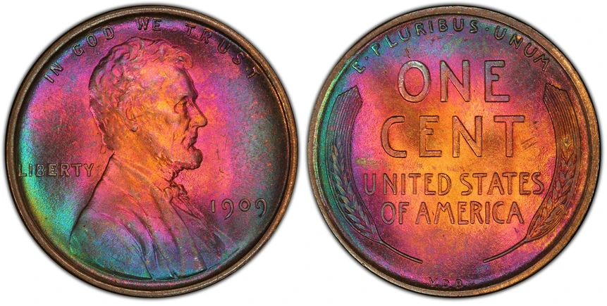 1909 P VDB Lincoln Cent