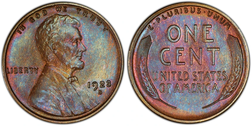 1923 S Lincoln Cent