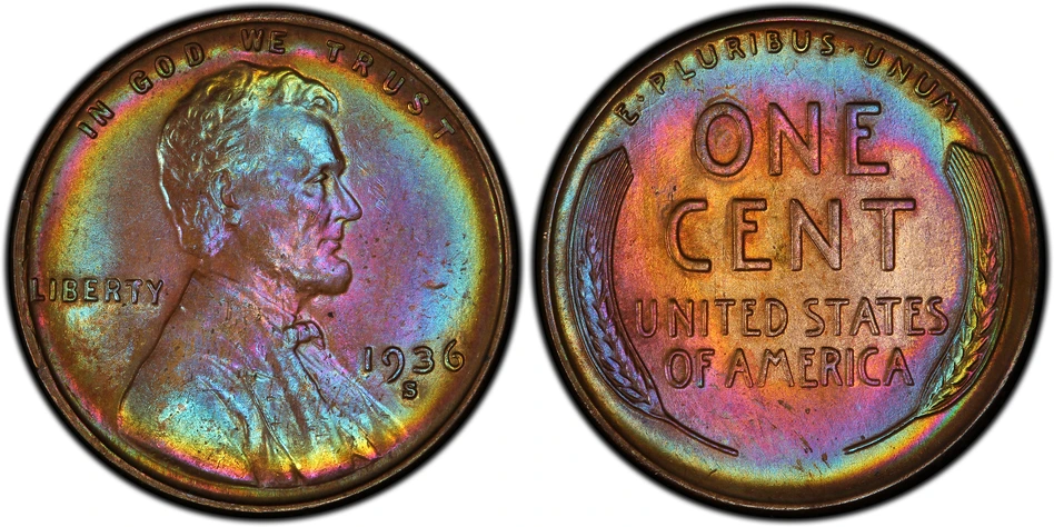 1936 S Lincoln Cent