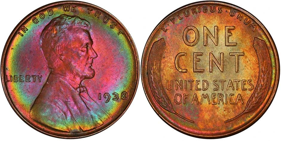 1938 P Lincoln Cent