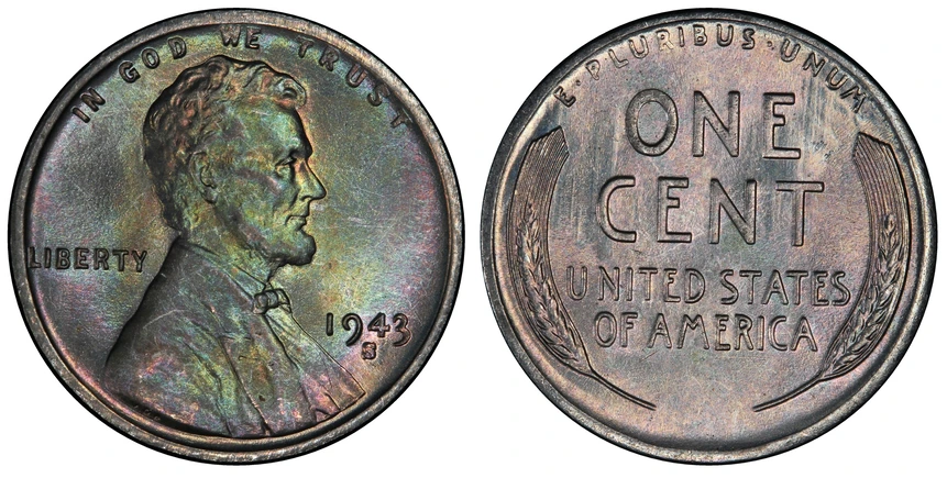 1943 S Lincoln Cent