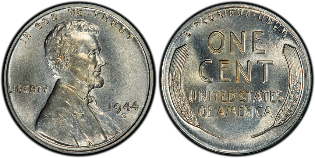 1944 S Steel Lincoln Cent