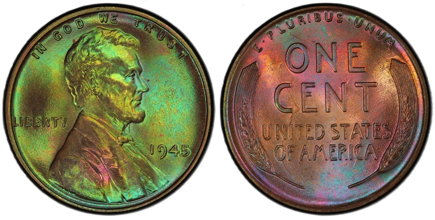 1945 P Lincoln Cent